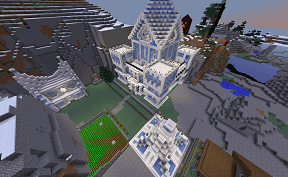 Minecraft Civcraft Ice Town
