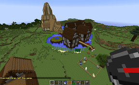 Ravenhold Village on Towny PVE Minecraft Server