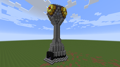 Minecraft Civcraft Cultist Cannon Tower