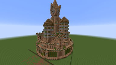 Minecraft Civcraft Elven Capitol