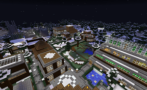 Blackrose Village on Towny PVE Minecraft Server